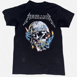 METALLICA T SHIRT Color BLACK Size S